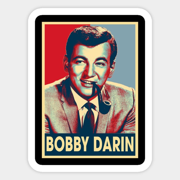 Bobby's Crooning Classics A Tribute Tee Sticker by WalkTogether